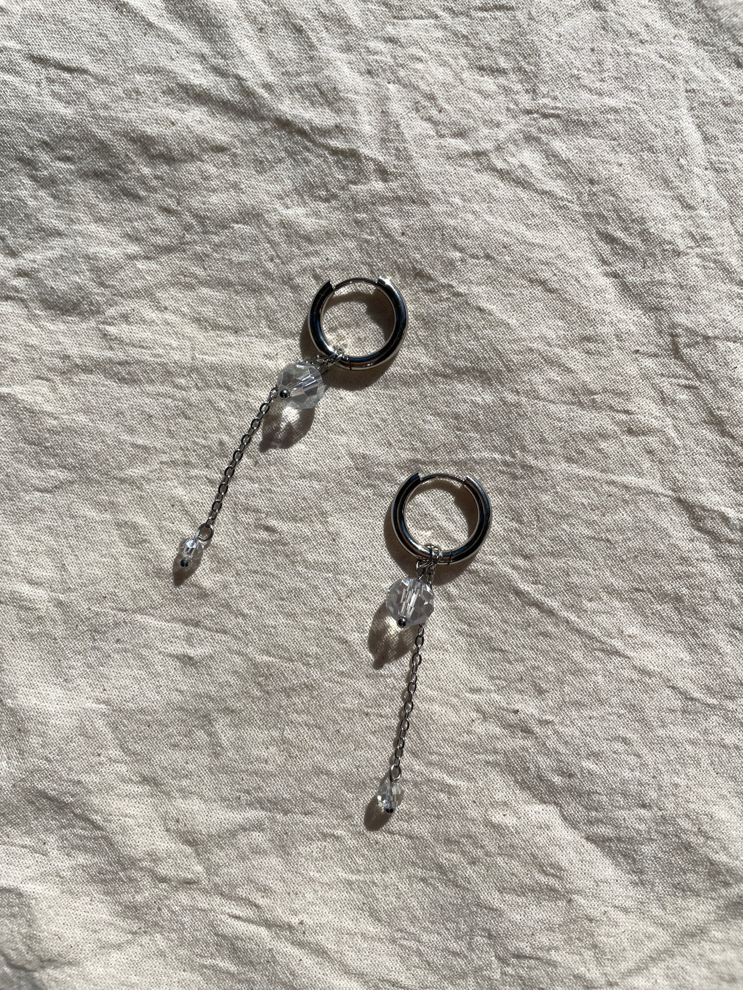 Crystal Drop Earrings, orbs