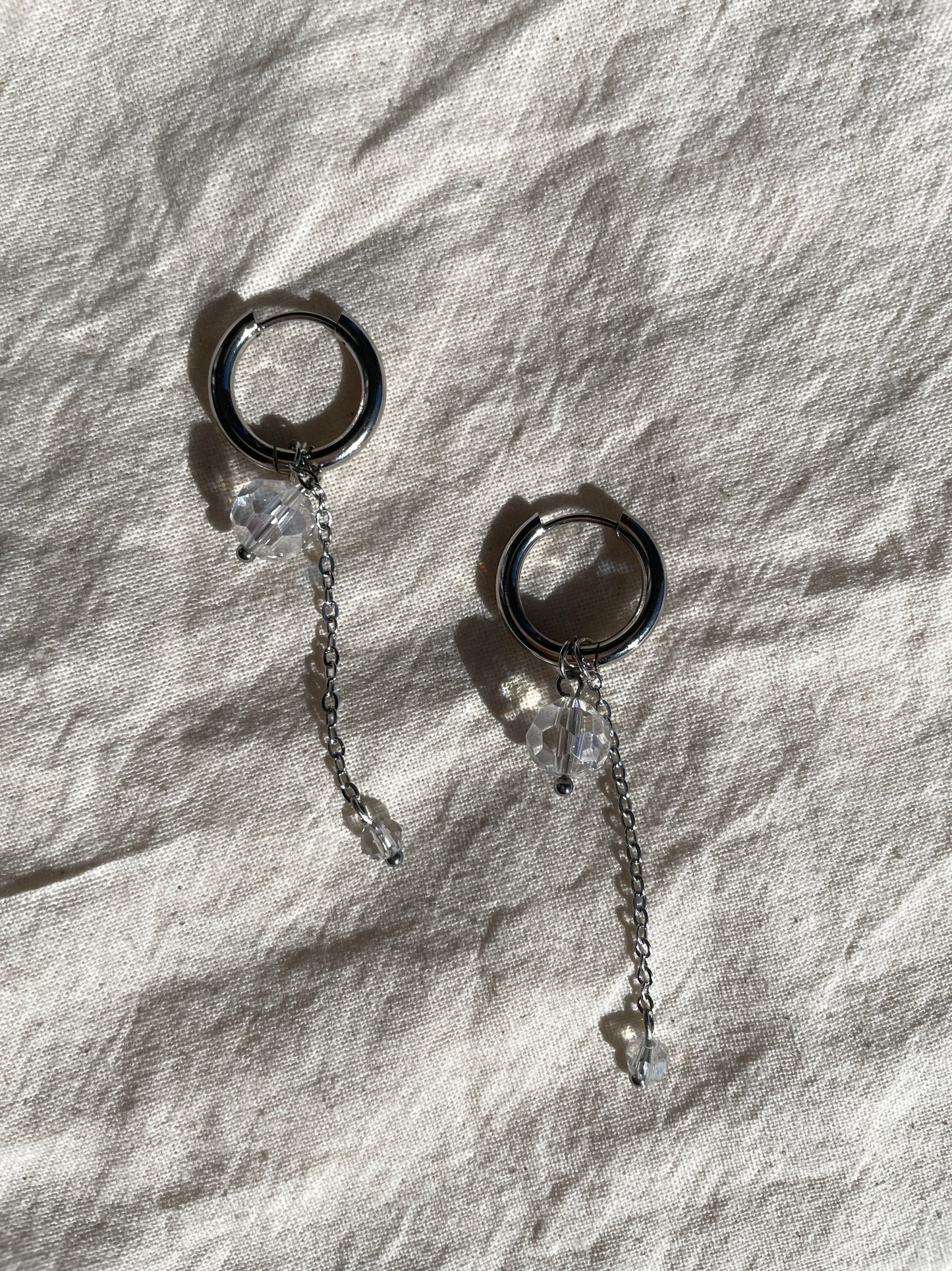 Crystal Drop Earrings, orbs
