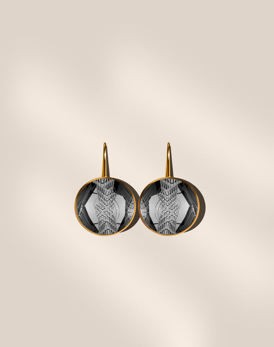 “Structure” earrings