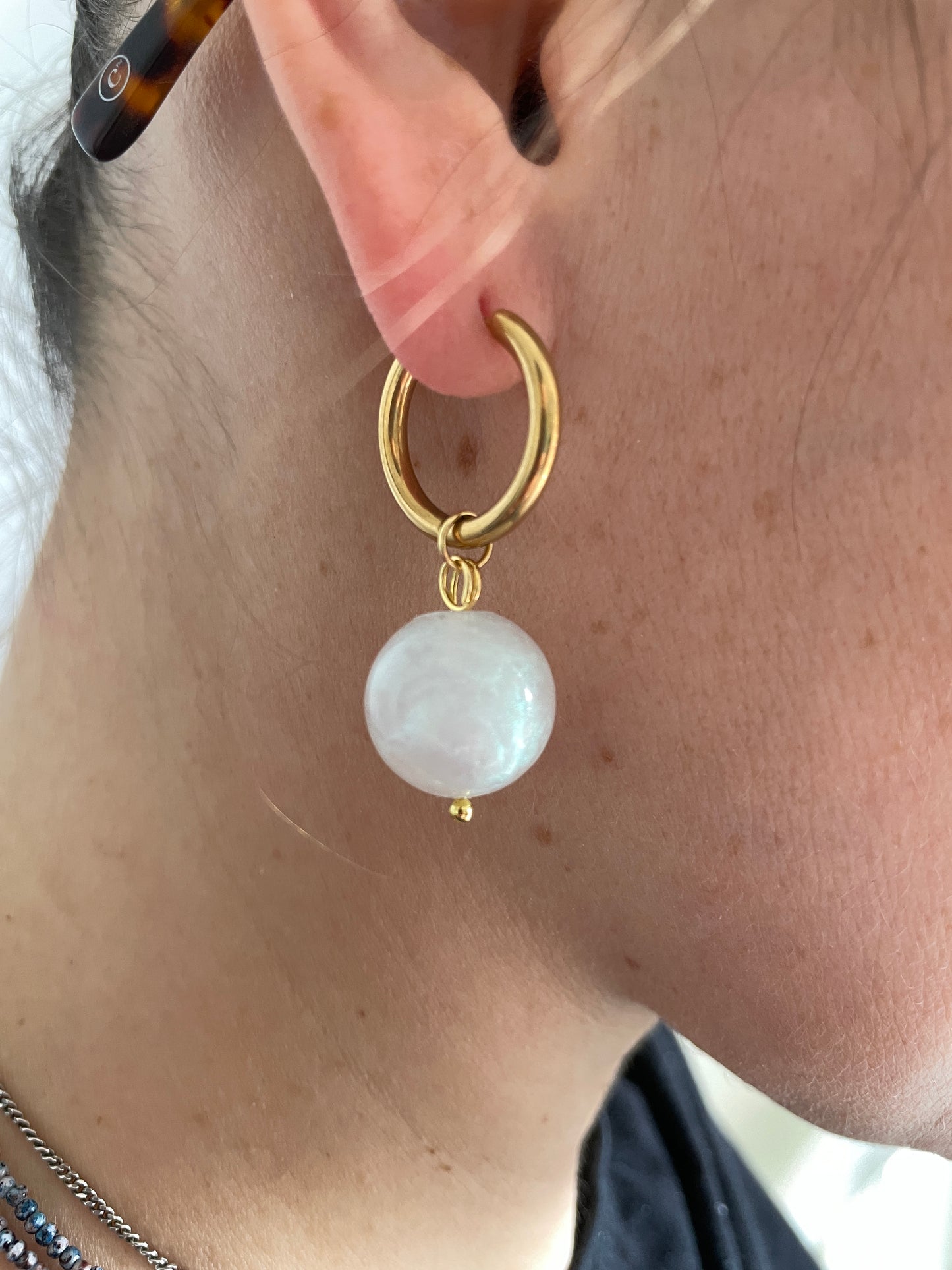 Cotton Candy Vanilla Earrings