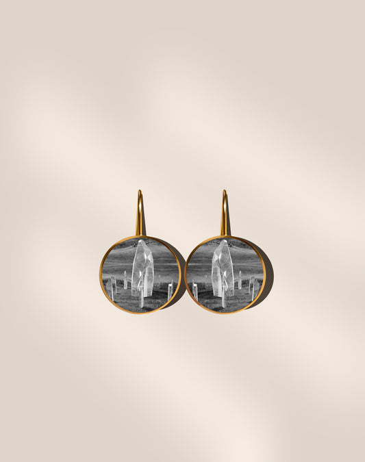 “Fields” earrings